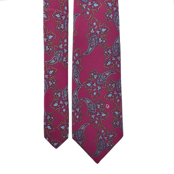 Christian Dior Abstract Pattern Tie - Picture 1 of 8